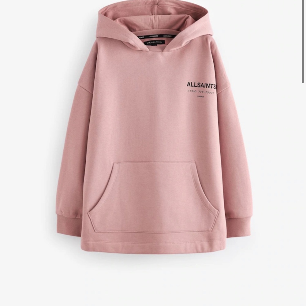 All Saints Pink Kids Hoodie